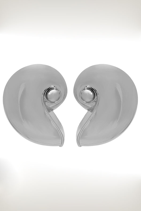 Fashionable Marine Style Shiny Conch Pendant Necklace and Earrings