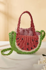 Cute Holiday Fruit Shaped Braided Bag