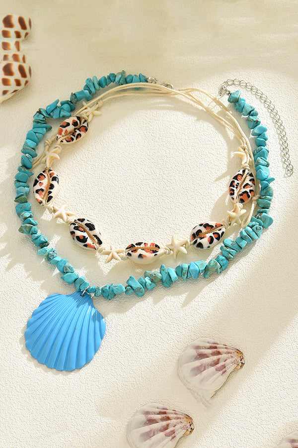 Ocean Style Beach Shell Pendant Necklace