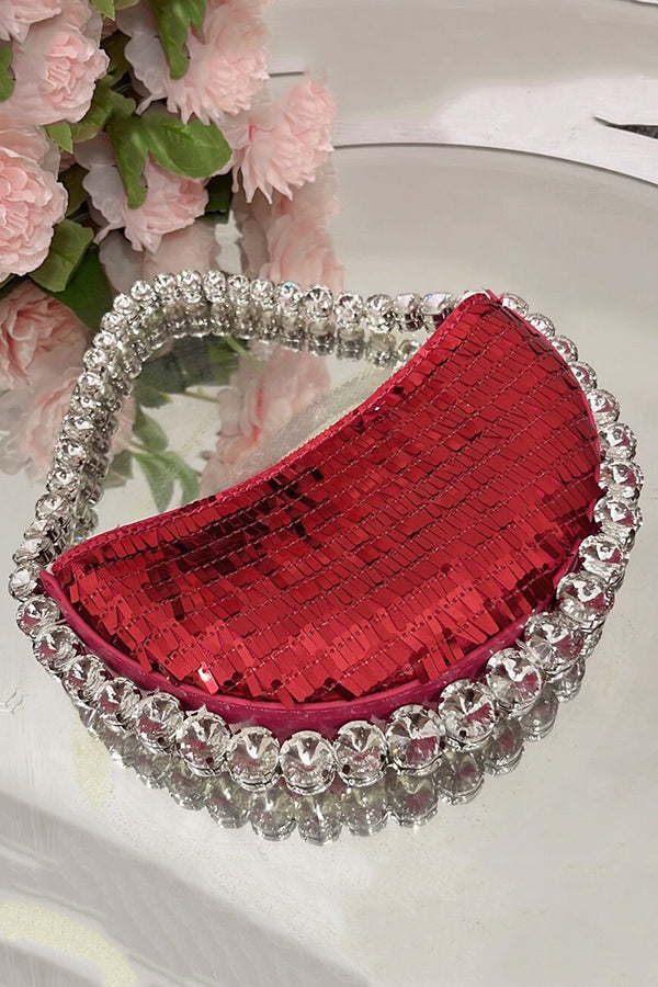 Fashionable Ultra-glittery Diamond Handbag