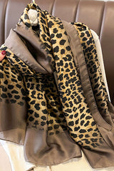 Elegant Imitation Silk Oversized Shawl Scarf