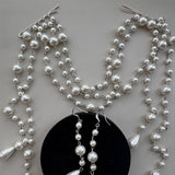 Stylish and Elegant Pearl Tassel Hair Accessories