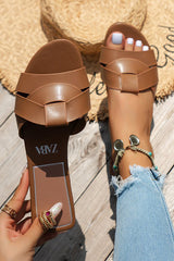 Fashion Cross Flat Versatile Sandals