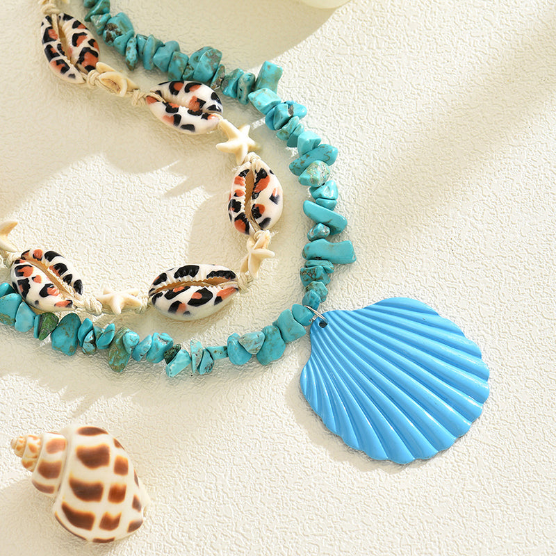 Ocean Style Beach Shell Pendant Necklace