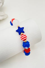 American Flag Independence Day Fashion Bracelet