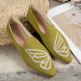Elegant Pointed Toe Versatile Flat Shoes