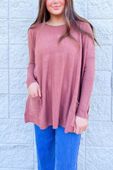 BOYFRIEND POCKET SWEATER