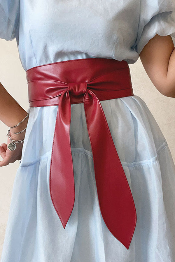 Fashionable Wide Waist Belt