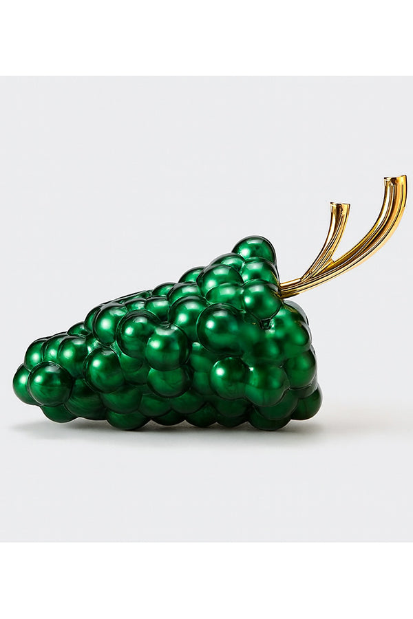 Simple Acrylic Grape-shaped Clutch