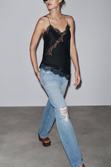 Sexy Lace Backless Camisole Top