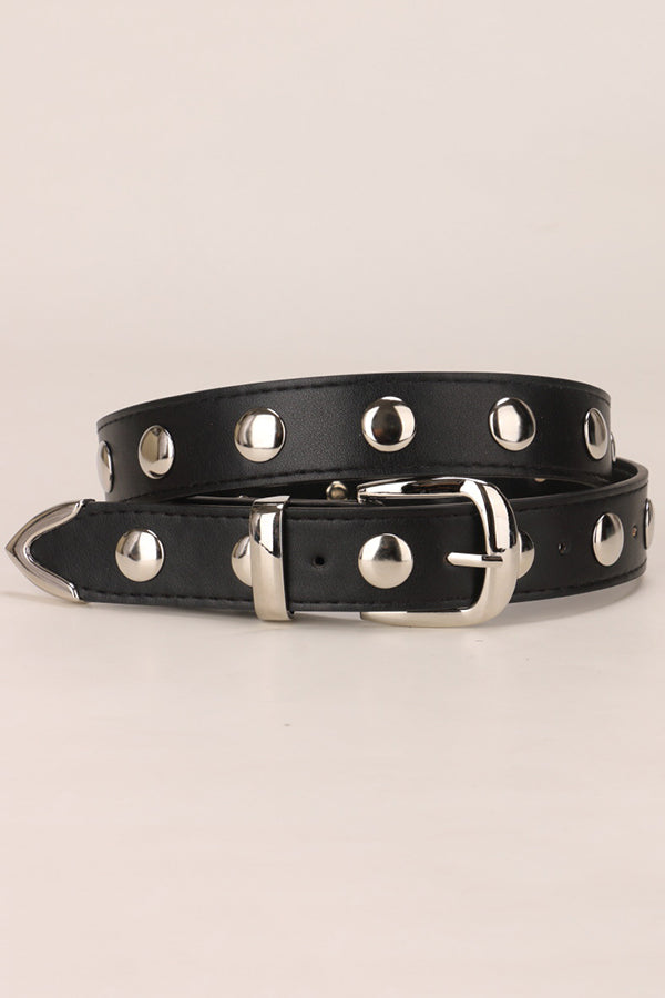 Fashion Punk Style Rivet Belt