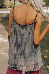 Fashionable Lace Patchwork Camisole Loose Top