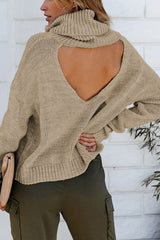 turtleneck pullover sweater