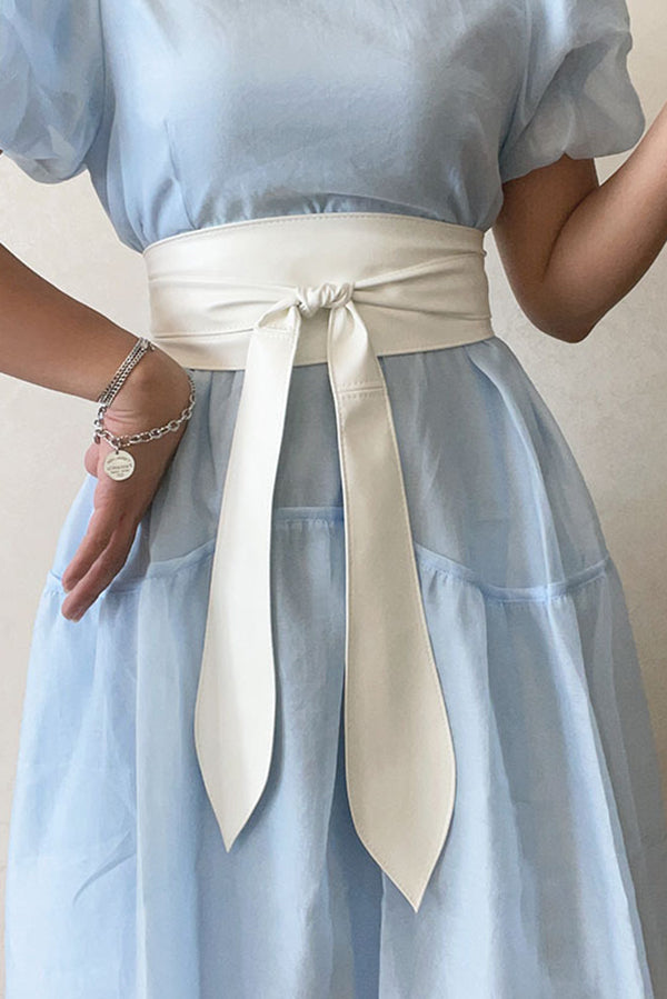 Fashionable Wide Waist Belt