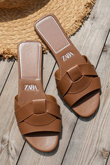 Fashion Cross Flat Versatile Sandals