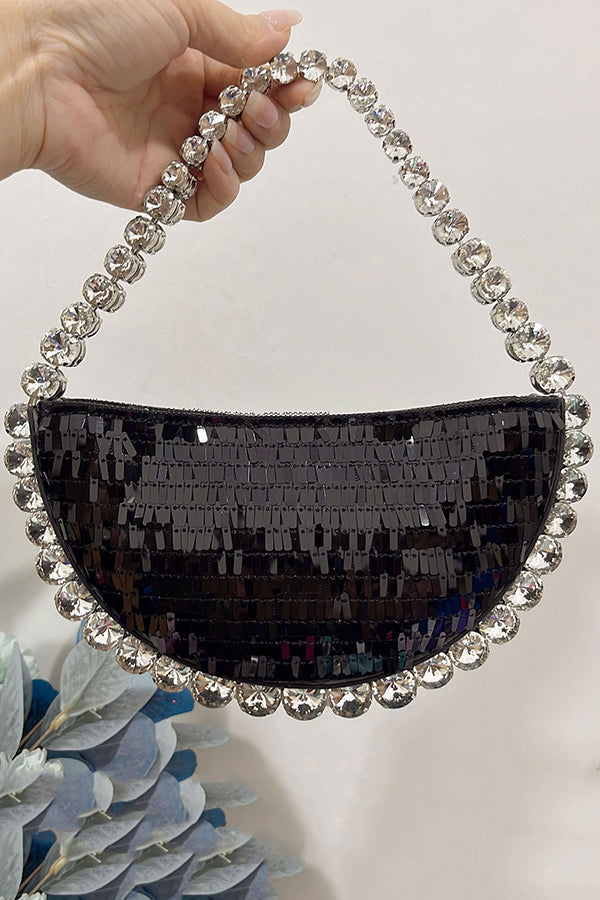 Fashionable Ultra-glittery Diamond Handbag