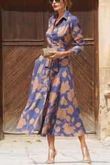 Elegant full skirt dress