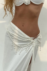 Fashion Holiday Beach Multi-layer Pearl Tassel Body Chain