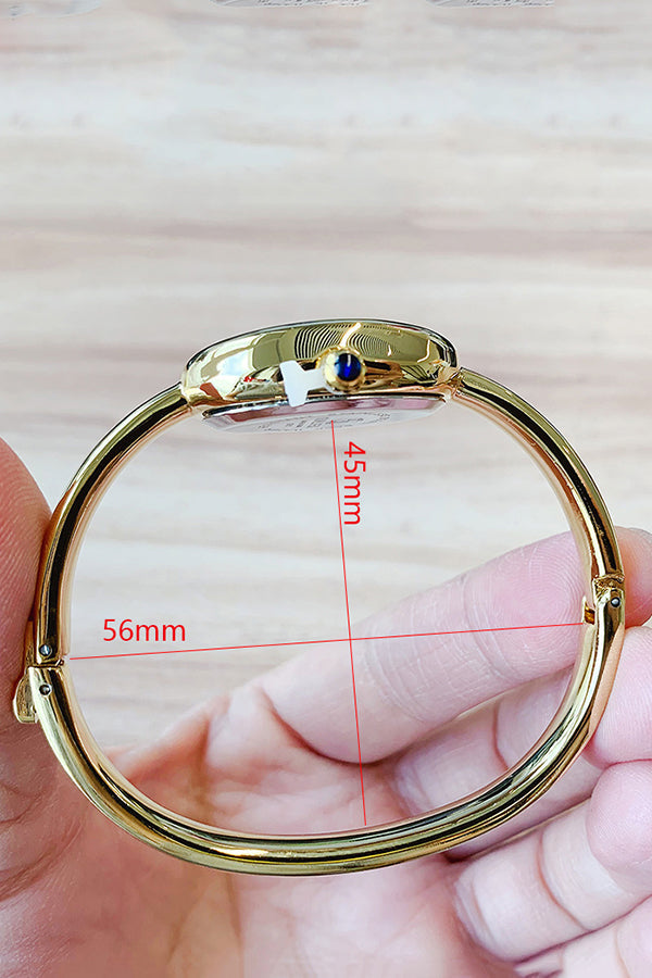 Fashionable Simple Oval Pointer Bracelet Watch