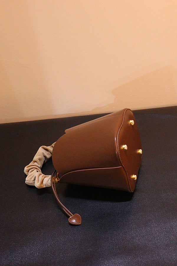 Luxury Petal-shaped Bucket Bag